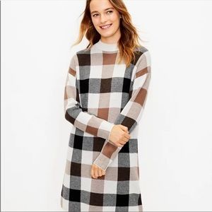 Loft sweater dress LP nwt